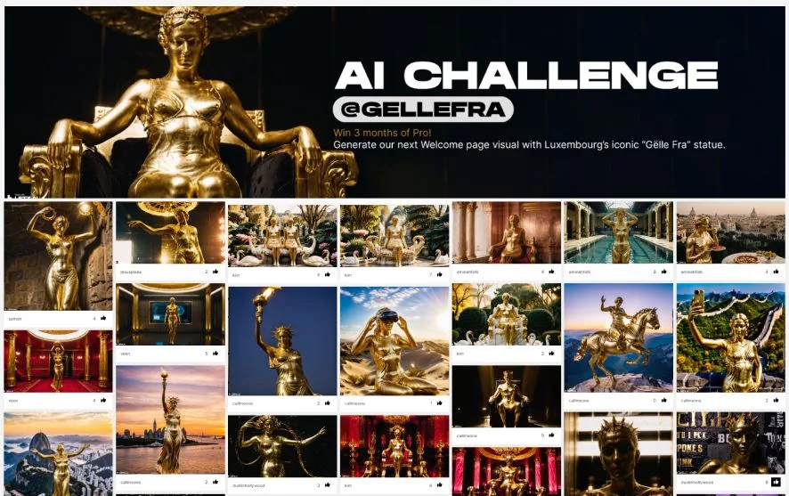 Feed Screenshot during AI Challenge